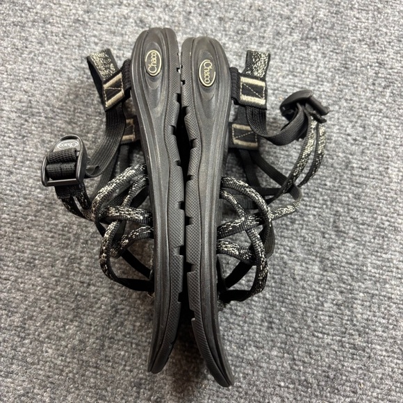 CHACO Women’s Z/Cloud X2 Sandals Black/White Water Shoe Outdoor size: 8 - Picture 9 of 11